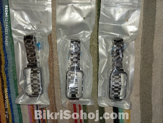 Xiaomi band 9 active ( metal strap + case)